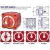 Interruptor de bateria amovível acionado por chave (300 amperes) - N°2 - comptoirnautique.com