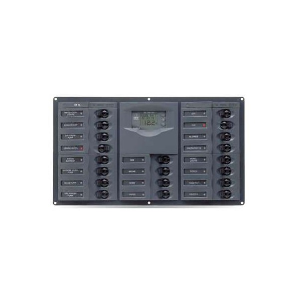 20 Quadro interruttori CC con controllore digitale delle batterie - N°1 - comptoirnautique.com