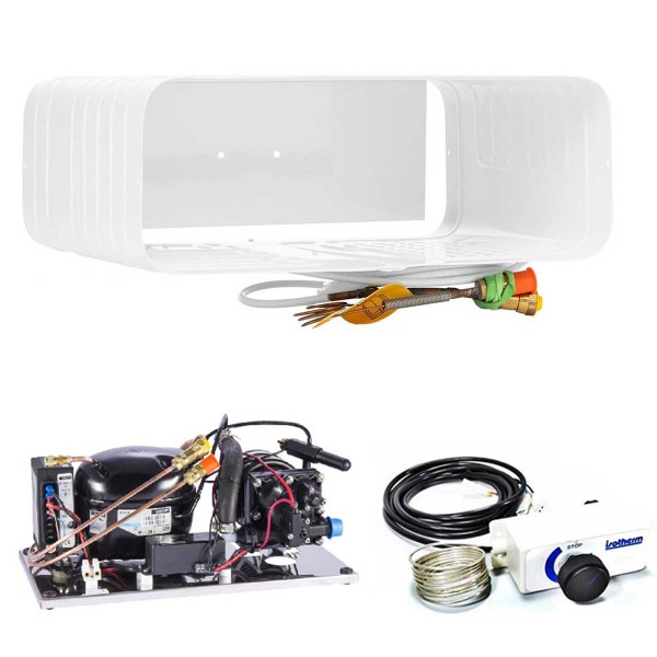 contenu Groupe froid Magnum avec évaporateur en "O" 2505 et refroidissement à eau 200L - N°1 - comptoirnautique.com