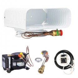Contenu Groupe froid Compact SP avec évaporateur en "O" 125 L