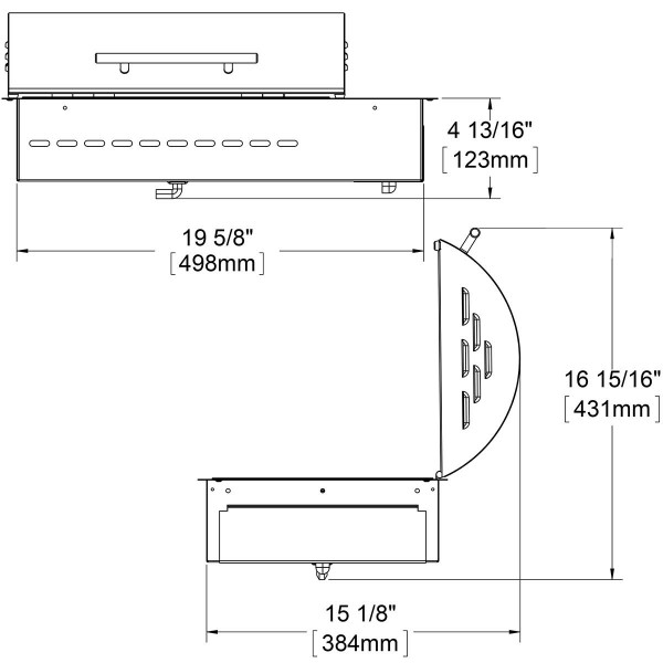 Dimensions du barbecue Kenyon Floridian - N°6 - comptoirnautique.com