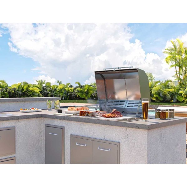 Barbecue elettrico doppio da incasso Texan - N°9 - comptoirnautique.com