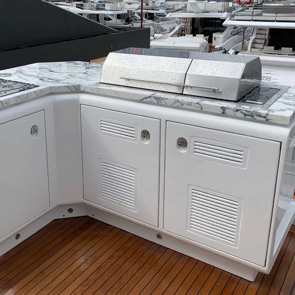 Grande barbecue elettrico americano da incasso - N°6 - comptoirnautique.com