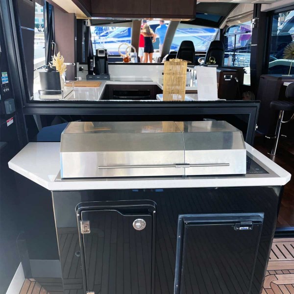 Grande barbecue elettrico americano da incasso - N°7 - comptoirnautique.com