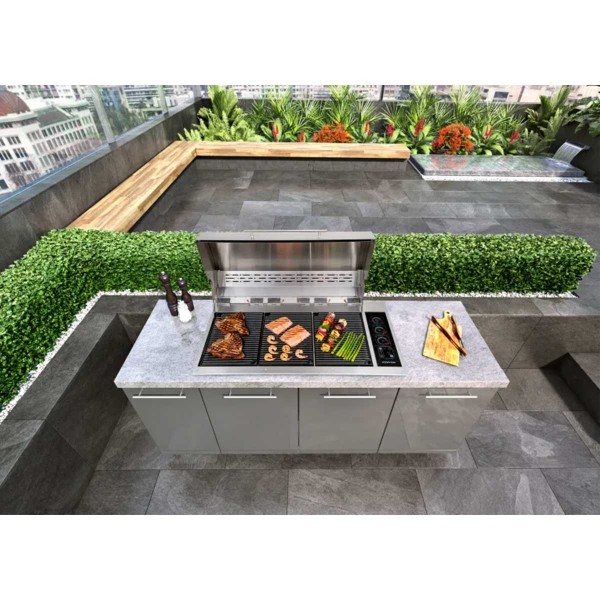 Grande barbecue elettrico americano da incasso - N°10 - comptoirnautique.com