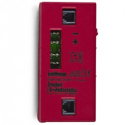 contenu Boîtier électrique ASU rouge pour air et eau