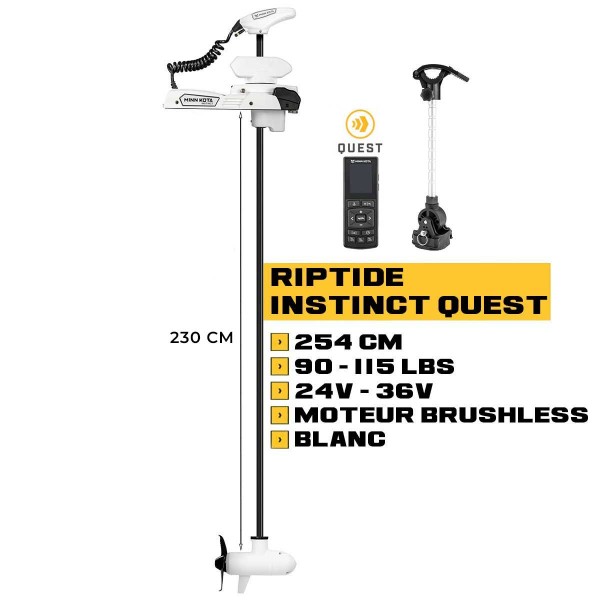 RIPTIDE INSTINCT QUEST motor delantero - N°8 - comptoirnautique.com