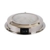 Plafoniera in acciaio inox D.110MM - N°2 - comptoirnautique.com