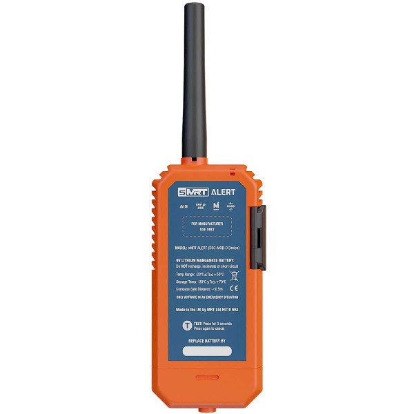 Balise de détresse MOB sMRT ALERT - Classe M GNSS GPS Galiléo & VHF-DSC - N°1 - comptoirnautique.com