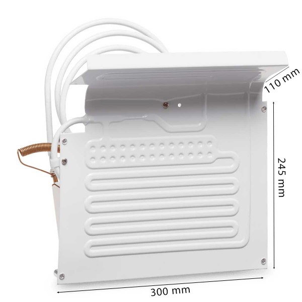 Dimensions Évaporateur en "L" VD-01 pour groupe froid - N°3 - comptoirnautique.com