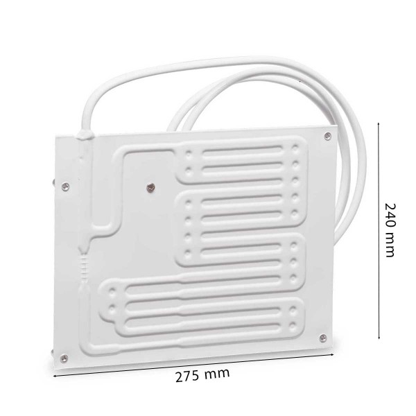 dimensions Évaporateur plat VD-02 pour groupe froid - N°2 - comptoirnautique.com