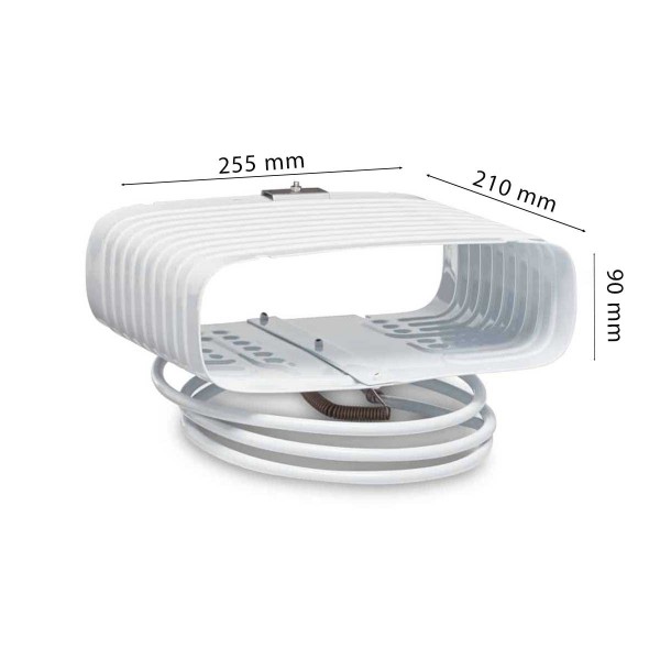 dimensions Évaporateur en "O" VD-07 pour groupe froid - N°2 - comptoirnautique.com