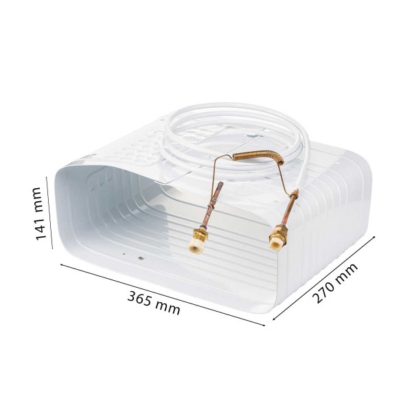 dimensions Évaporateur en "O" VD-09 pour groupe froid - N°2 - comptoirnautique.com