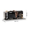 dimensions Compresseur CU-94 pour système de refroidissement - N°2 - comptoirnautique.com 