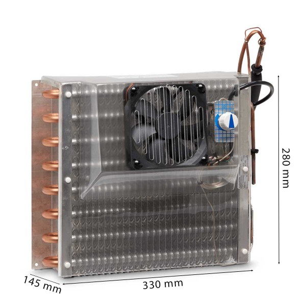 dimensions Évaporateur ventilé VD-16 pour congélation - N°2 - comptoirnautique.com