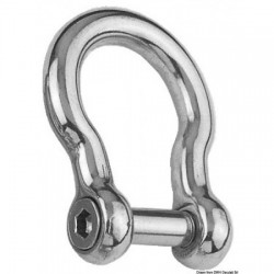 Lyre shackle AISI 316 8 mm