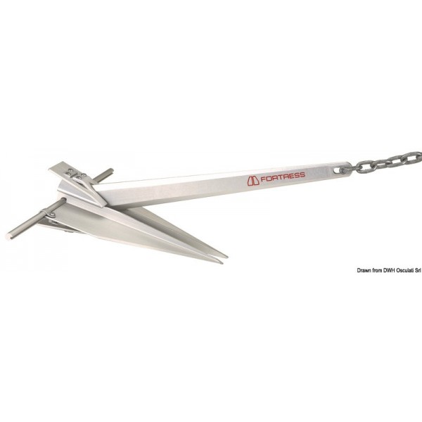 Âncora amovível Fortress 6,8 kg - N°3 - comptoirnautique.com