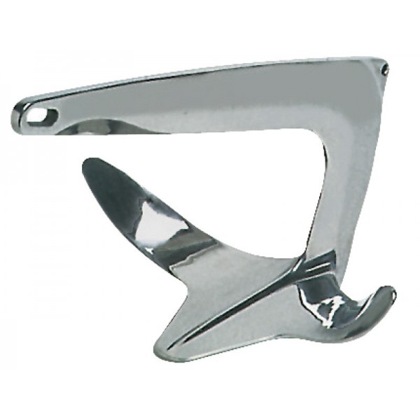 Trefoil anchor AISI 316 5 kg - N°1 - comptoirnautique.com