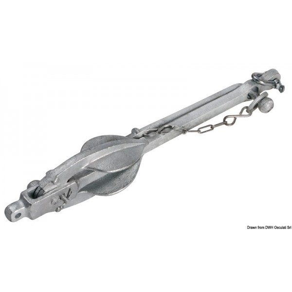 Jaw anchor 5 kg - N°2 - comptoirnautique.com