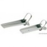 Rullo di prua in acciaio inox 393 x 52 mm