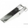 Rullo di prua in acciaio inox 232 x 51 mm