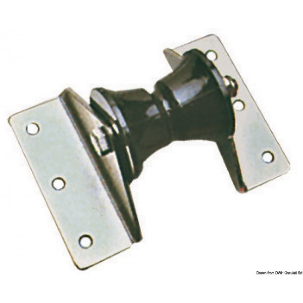 Rullo di prua in acciaio inox per delfini - N°1 - comptoirnautique.com
