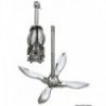 Ancora a rampino in acciaio inox 4 kg