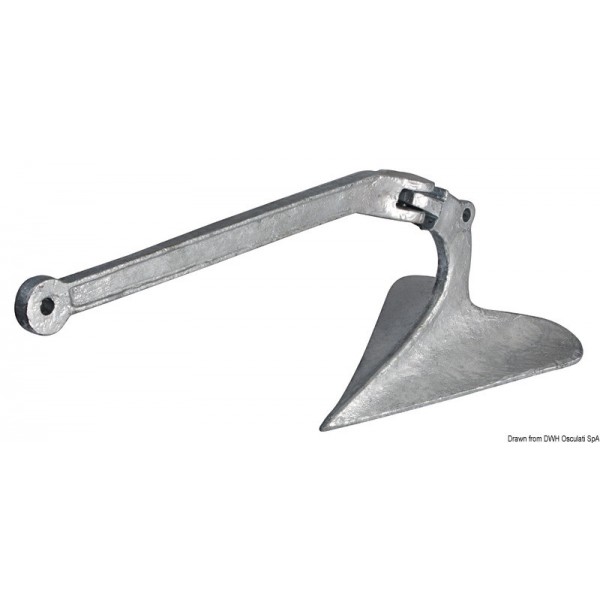 Aratro ad ancora 7 kg - N°1 - comptoirnautique.com