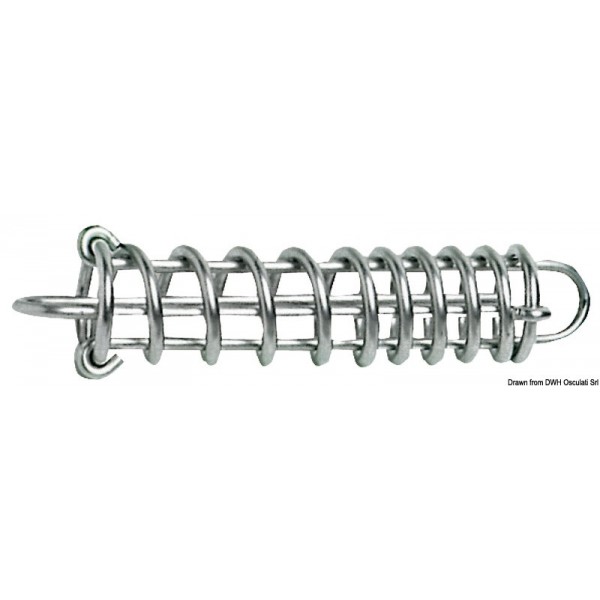 Molla di smorzamento in acciaio inox a passo variabile - N°1 - comptoirnautique.com
