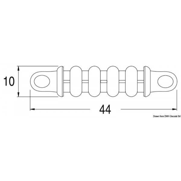 Amarração principal 20 - 1400 kg - N°2 - comptoirnautique.com