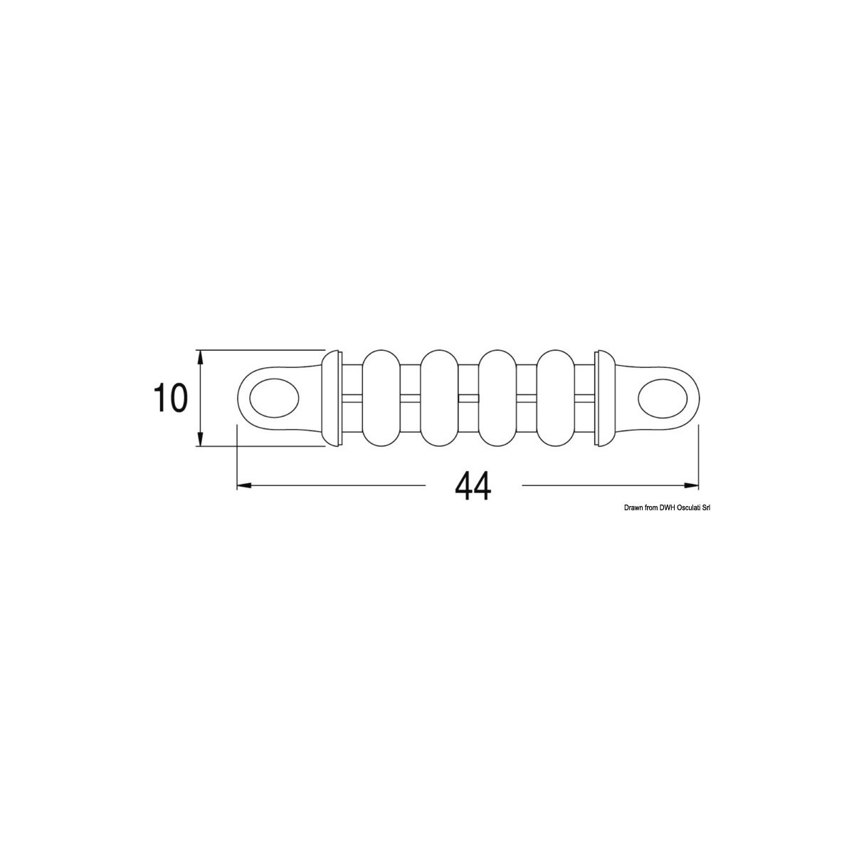 Amortisseur de direction OEM Discovery 1 Range Rover Classic