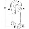 Articulação corrente-âncora em aço inoxidável 9-10 mm - N°2 - comptoirnautique.com 