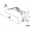 Pinzas mecedoras de acero inoxidable pulido 10 kg - N°2 - comptoirnautique.com