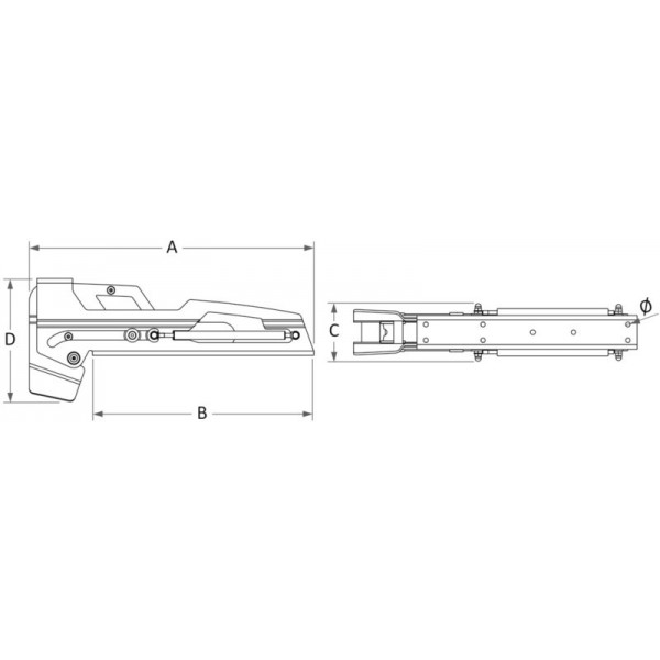 Ausziehbare Zahnzange Fantastic Anker 7,5 - 10 kg - N°3 - comptoirnautique.com