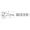 Pinze in acciaio inox per Bruce/Trefoil max 10 kg - N°3 - comptoirnautique.com