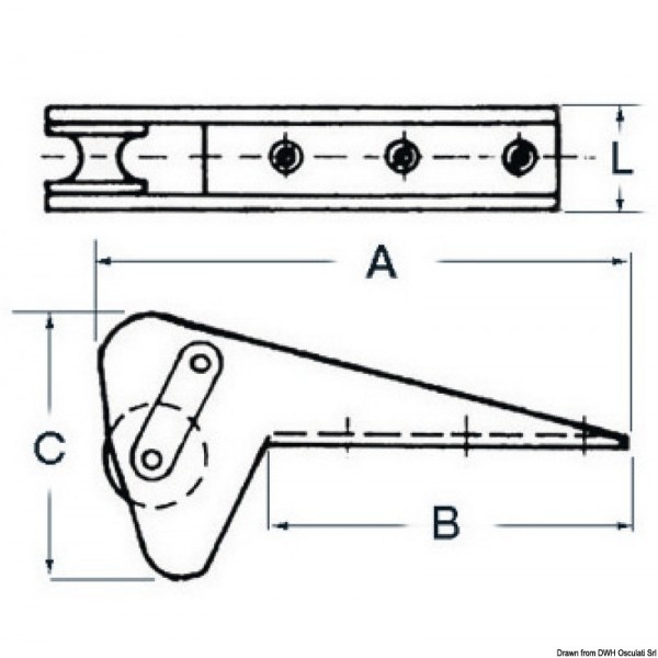 Pinze in acciaio inox per Bruce/Trefoil max 10 kg - N°2 - comptoirnautique.com