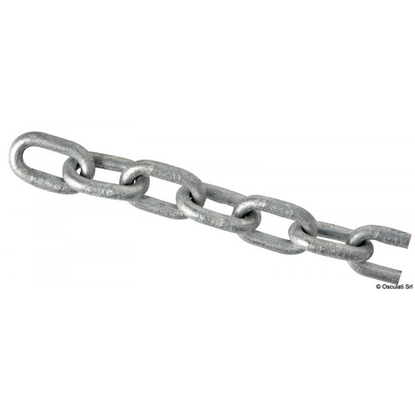 Cadena de corcho galvanizado 6 mm x 50 m - N°1 - comptoirnautique.com