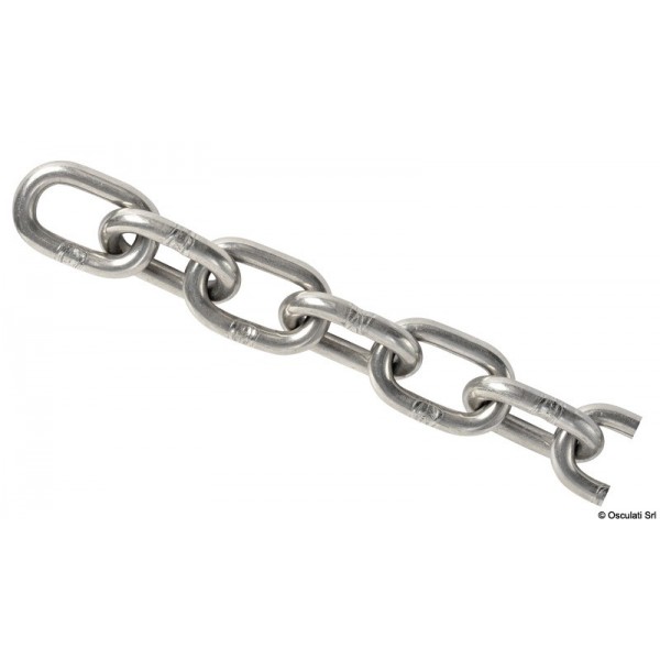 Chaîne inox à maille liège 4 mm - N°1 - comptoirnautique.com