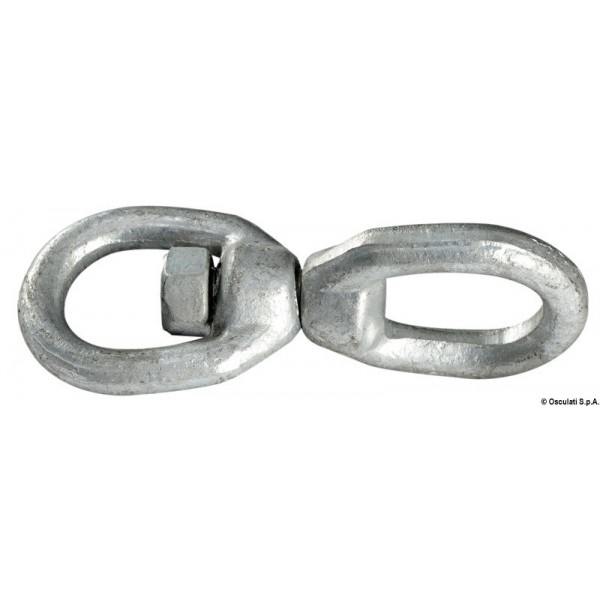 Girella in acciaio zincato da 13 mm - N°1 - comptoirnautique.com