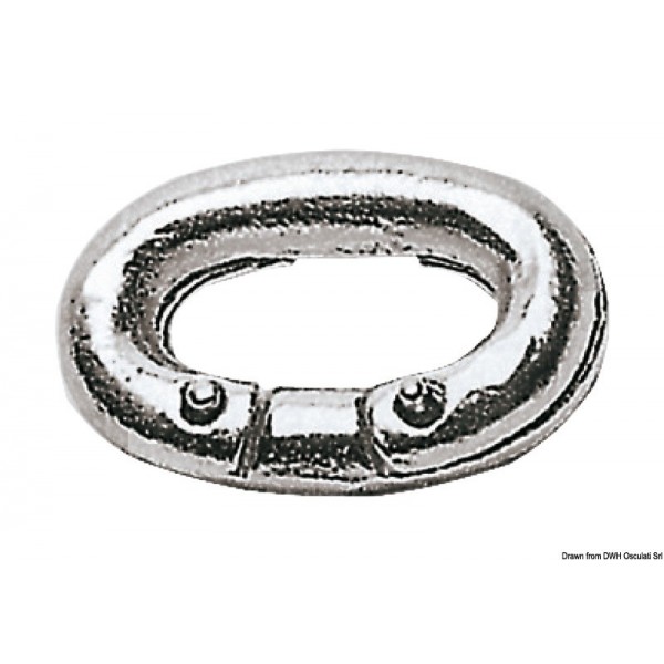 Maillon à river inox 12 mm  - N°1 - comptoirnautique.com