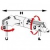 Junta de ancoragem de 2 articulações AISI 316 6/8 mm - N°2 - comptoirnautique.com 