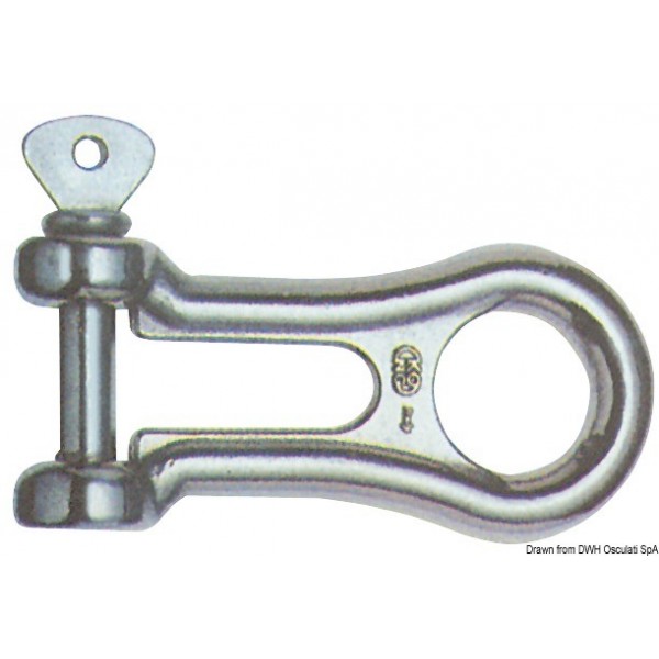 Grillete de amarre 6/8 mm - N°1 - comptoirnautique.com