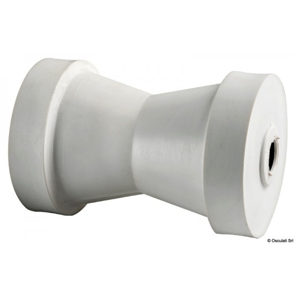 Rullo centrale bianco 130 mm - N°1 - comptoirnautique.com