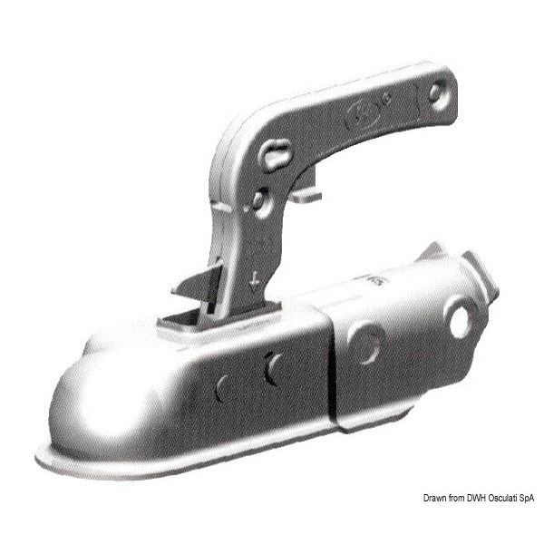 Gancio di traino rotondo 35 mm max 750 kg - N°1 - comptoirnautique.com