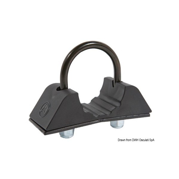 Supporto con protezione del grilletto da 8 mm-fango   - N°1 - comptoirnautique.com