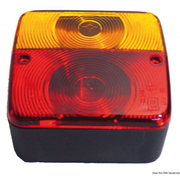 Luce posteriore D 3 funzioni 2 lampadine - N°1 - comptoirnautique.com