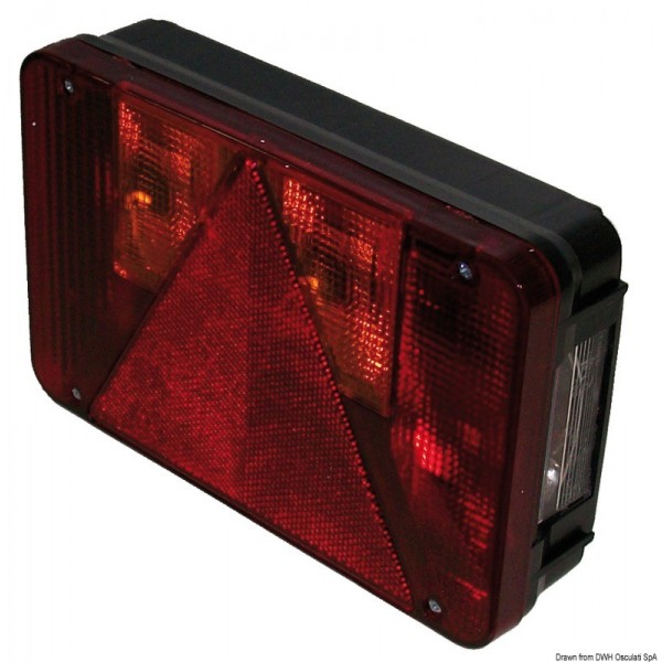 Rear light G 5 functions 4 bulbs - N°1 - comptoirnautique.com