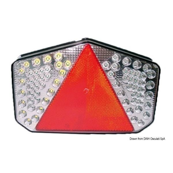 LED rear light D - N°1 - comptoirnautique.com