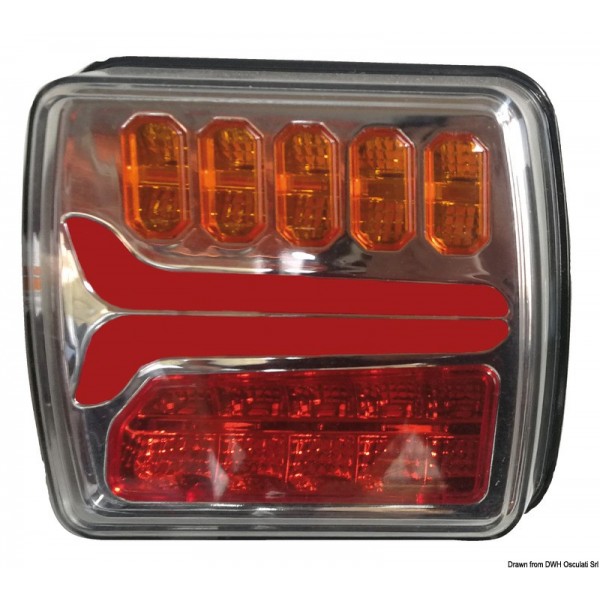 Left-hand dynamic LED taillight - N°1 - comptoirnautique.com