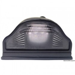 LED rear plate light